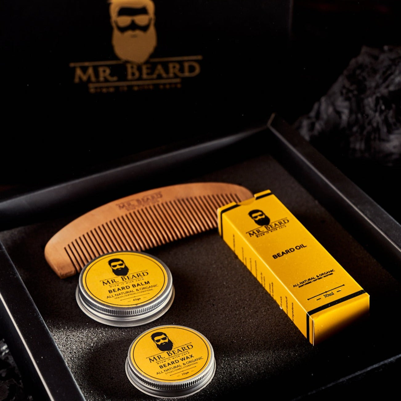 Essential Beard Grooming Kit - Mr.Beard Egypt