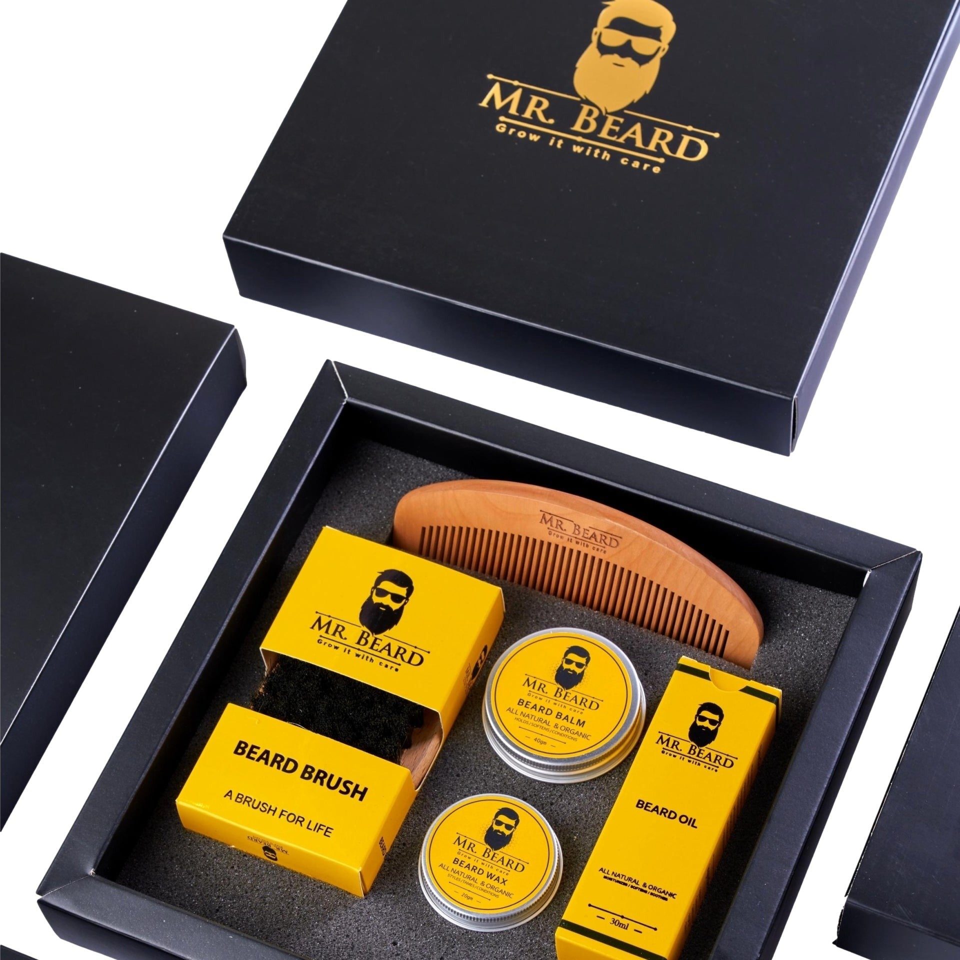 Full Beard Grooming Kit ( Brush Included ) - Mr.Beard Egypt